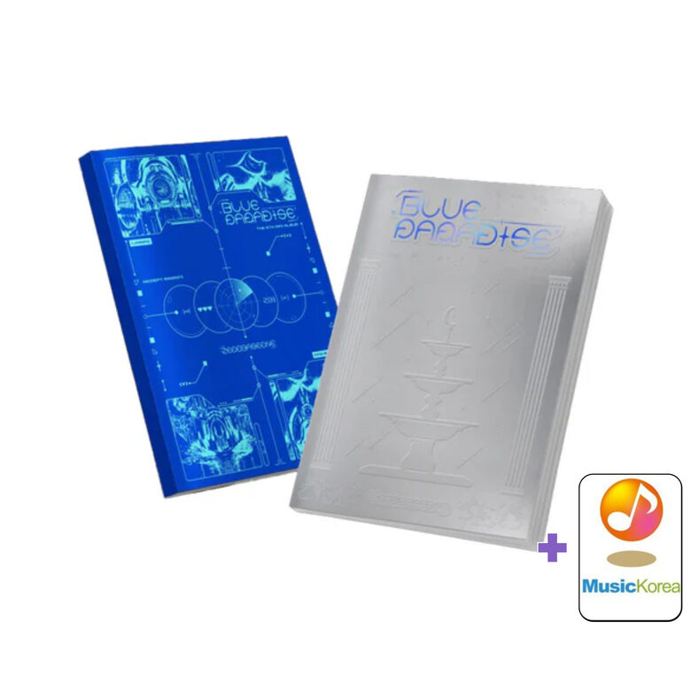 ZEROBASEONE - 5th Mini Album [BLUE PARADISE] (Standard Ver.) + MusicKorea Photocard